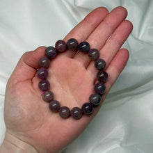 Load image into Gallery viewer, Lavender Rose Quartz Stretch Bracelet
