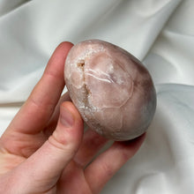 Load image into Gallery viewer, XL Druzy Pink Amethyst Palmstone

