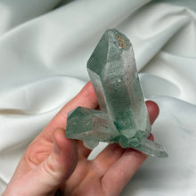 Load image into Gallery viewer, Himalayan Quartz Cluster with Chlorite Dusting and Anatase
