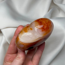 Load image into Gallery viewer, Chunky Carnelian Heart with Druzy
