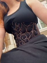 Load image into Gallery viewer, The Heartbreak Corset in Rose Gold Fill
