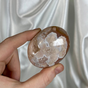 Flower Agate Palmstone G