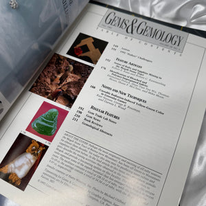 Gems & Gemology Journal T (1992)