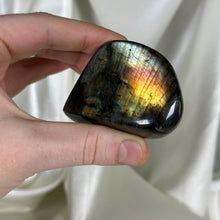 Load image into Gallery viewer, Pink and Silver Labradorite Freeform
