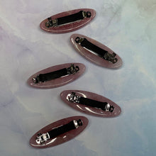 Load image into Gallery viewer, Rose Quartz Crystal Hair Clips
