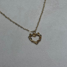 Load image into Gallery viewer, Gold-Filled Devil Heart Necklace Style B
