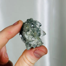 Load image into Gallery viewer, Small Himalayan Quartz Plate with Chunky Points and Chlorite
