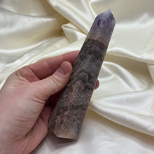 Load image into Gallery viewer, Amethyst x Lace Agate Tower A
