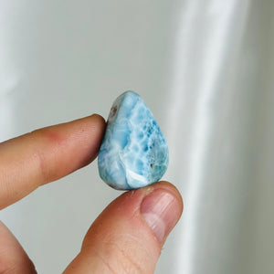 Larimar Drilled Pendant G