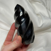 Load image into Gallery viewer, Spiral Hematite Flame
