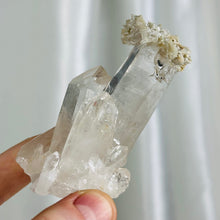 Load image into Gallery viewer, Himalayan Quartz Cluster with a Cluster “Hat” of Chlorite-Included Points
