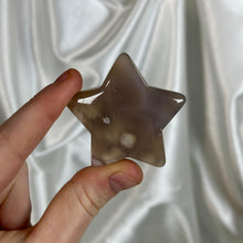 Load image into Gallery viewer, Flower Agate Star Carving C (imperfect)
