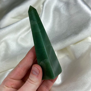 Green Aventurine Tower D (imperfect)