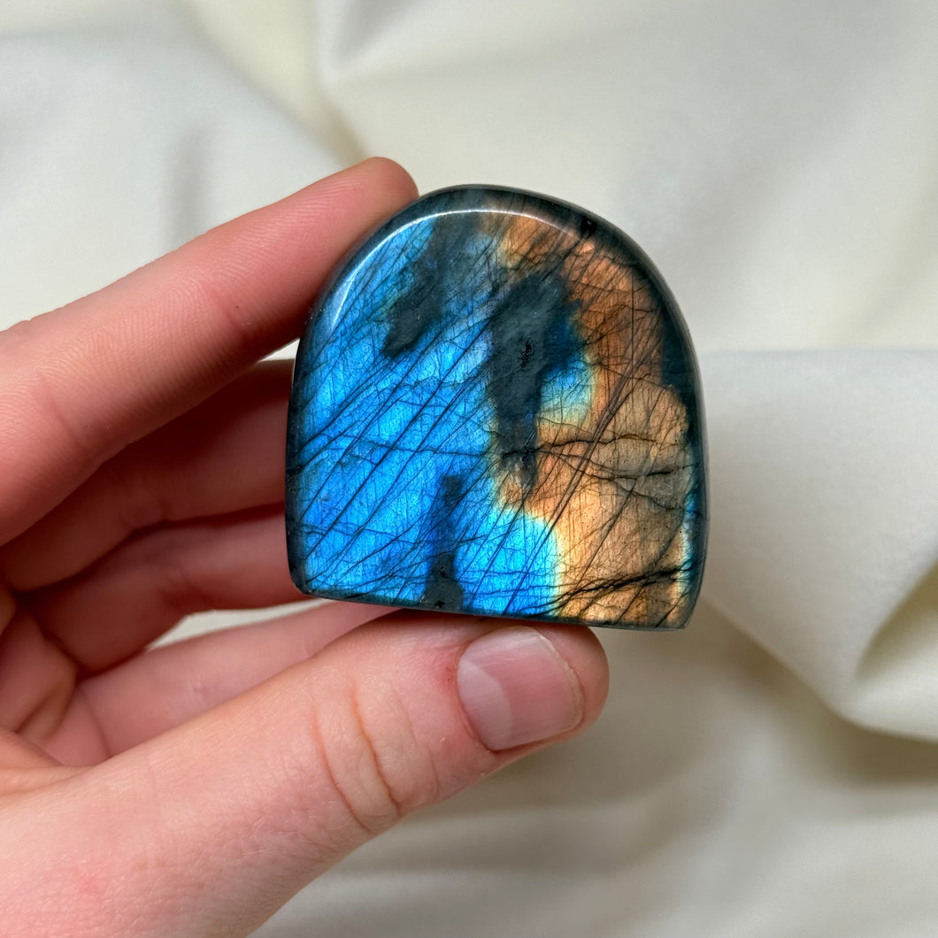 Duo Tone Flash Labradorite Freeform