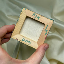 Load image into Gallery viewer, "Bog" Original Acrylic Painting on Display Easel (3"x3" Canvas)
