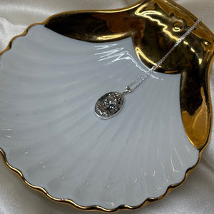 Sterling Silver Cameo Necklace B (The Sterling Collection Release 003)