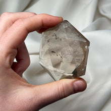 Load image into Gallery viewer, Faceted Smoky Quartz Carving (116g)
