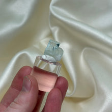 Load image into Gallery viewer, Aquamarine Specimen on Stand B
