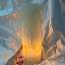 Load image into Gallery viewer, XL Banded Calcite Lamp B
