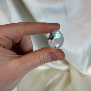 High End Rainbow Moonstone Pocket Stone A