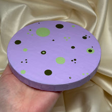Load image into Gallery viewer, "Pond" Original Acrylic Painting on Stand (6"x6" Stretched Canvas)
