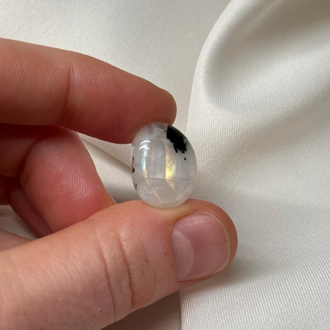 Rainbow Moonstone Pocket Stone C