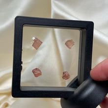 Load image into Gallery viewer, 4pc Natural Pinky-Peach Topaz Crystals in Case B
