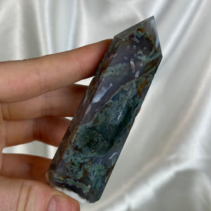 Moss Agate Tower L (imperfect)