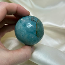 Load image into Gallery viewer, Teal Sea Jasper Sphere
