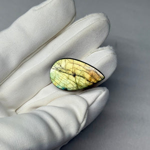 Carved Labradorite Cabochon 24.55ct