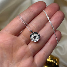 Load image into Gallery viewer, Sterling Silver Flower Necklace C (The Sterling Collection Release 003)
