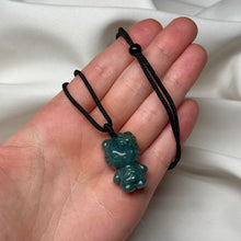 Load image into Gallery viewer, Guatemalan Jade Kitty Necklace B (Adjustable)
