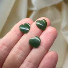 Load image into Gallery viewer, Nephrite Jade Heart Carvings
