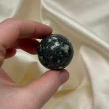 Load image into Gallery viewer, Bluestone aka Preseli Spotted Dolerite Spheres from Wales
