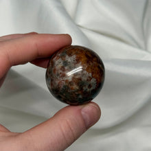 Load image into Gallery viewer, Autumn Nights Sea Jasper Sphere
