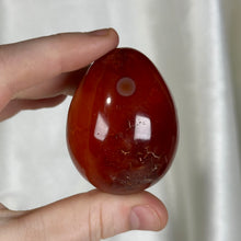 Load image into Gallery viewer, “Cyclops” Carnelian Egg
