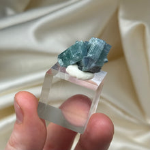 Load image into Gallery viewer, Bright Blue Brazilian Tourmaline Specimen
