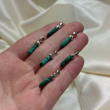 Load image into Gallery viewer, Sterling Silver Malachite Pendants
