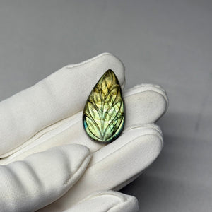 Carved Labradorite Cabochon 24.55ct
