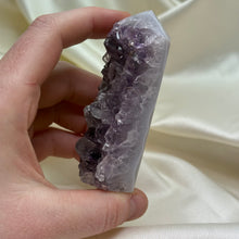 Load image into Gallery viewer, Amethyst with Agate Tower B
