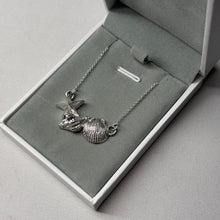 Load image into Gallery viewer, Sterling Silver Seashell Trio Necklace (The Sterling Collection Release 001)
