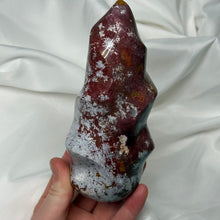 Load image into Gallery viewer, Dark Feminine Sea Jasper Flame (1lb7.8oz)
