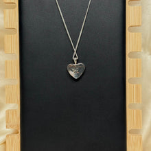 Load image into Gallery viewer, Sterling Silver Puffy Heart Necklace (The Sterling Collection Release 004)
