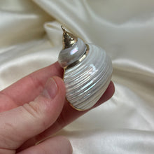 Load image into Gallery viewer, Pearlized Turbo Shell Pendant D

