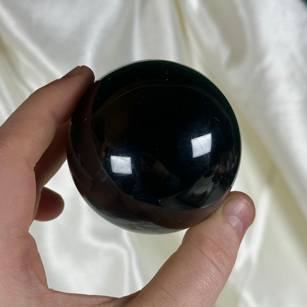 10oz Obsidian Sphere