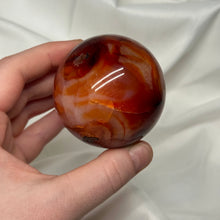 Load image into Gallery viewer, Red Rose Carnelian Sphere
