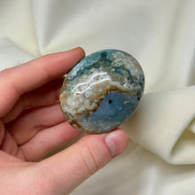 Load image into Gallery viewer, Orby Colorful Sea Jasper Palmstone
