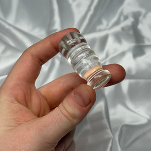 Himilayan Quartz Incense Holder Carving B
