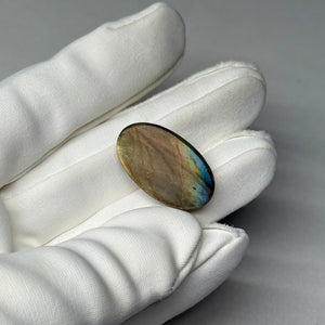 Carved Labradorite Cabochon 22.9ct