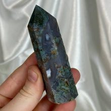 Load image into Gallery viewer, Moss Agate Tower G (imperfect)
